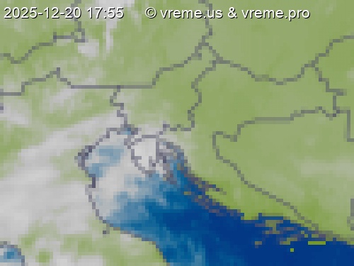 Oblačnost Slovenija