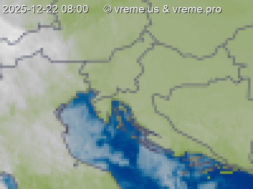 Oblačnost Slovenija