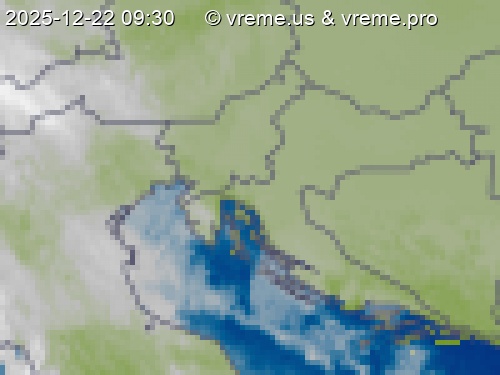 Oblačnost Slovenija