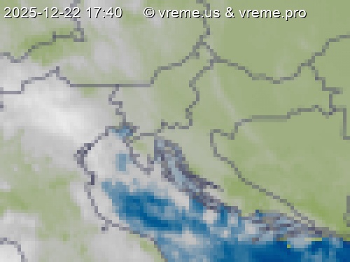 Oblačnost Slovenija