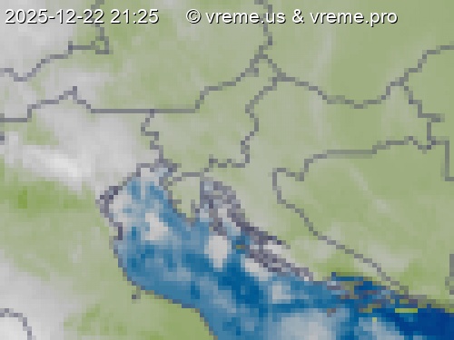 Oblačnost Slovenija