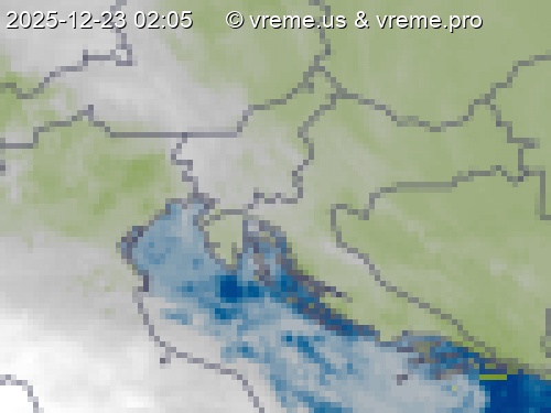 Oblačnost Slovenija