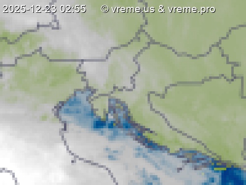 Oblačnost Slovenija