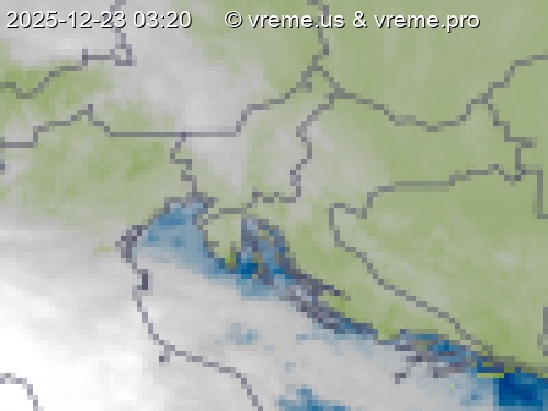 Oblačnost Slovenija