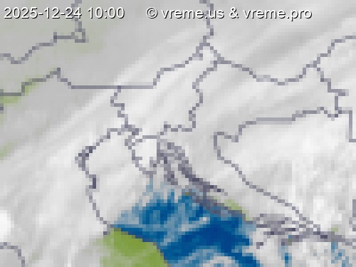 Oblačnost Slovenija