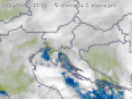 Oblačnost Slovenija