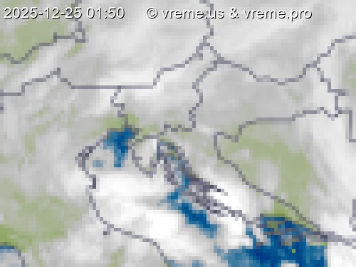 Oblačnost Slovenija