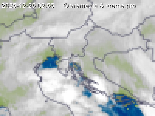 Oblačnost Slovenija