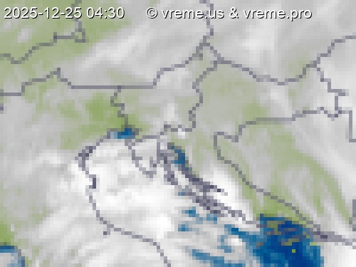 Oblačnost Slovenija