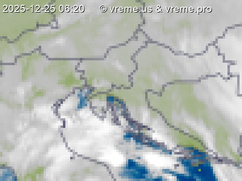 Oblačnost Slovenija