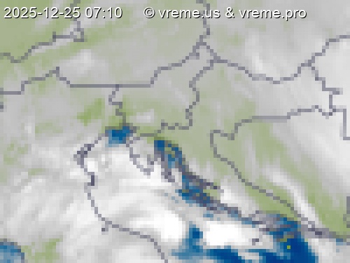 Oblačnost Slovenija