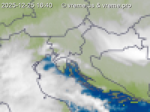 Oblačnost Slovenija