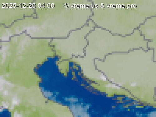 Oblačnost Slovenija