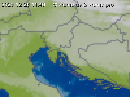 Oblačnost Slovenija