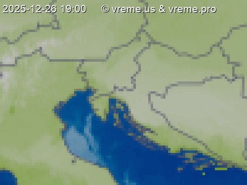 Oblačnost Slovenija