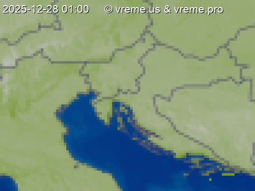 Oblačnost Slovenija