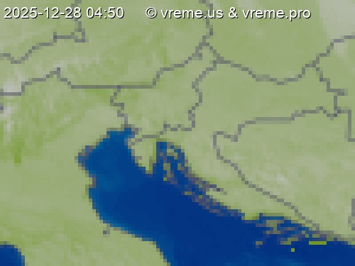 Oblačnost Slovenija