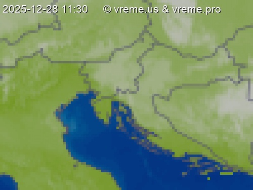 Oblačnost Slovenija