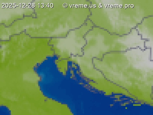 Oblačnost Slovenija