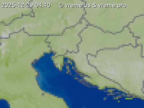 Oblačnost Slovenija