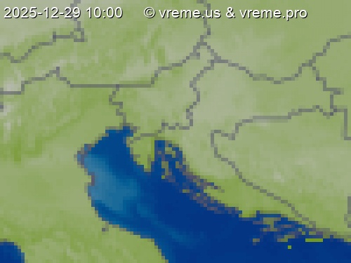 Oblačnost Slovenija