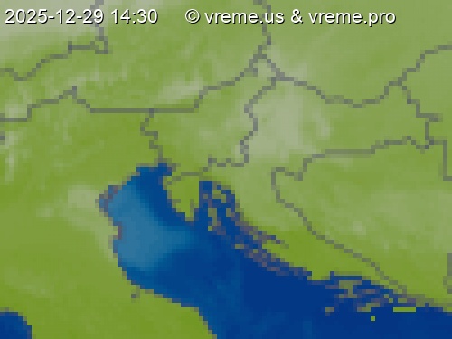 Oblačnost Slovenija