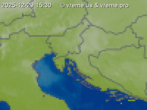 Oblačnost Slovenija