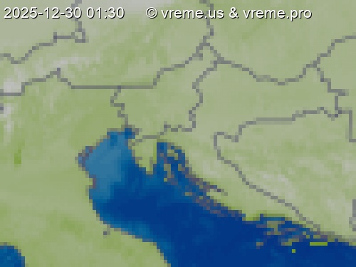 Oblačnost Slovenija