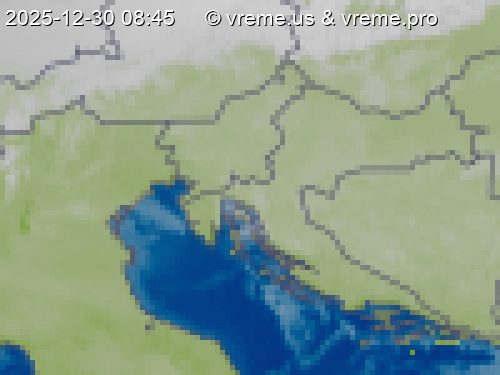 Oblačnost Slovenija