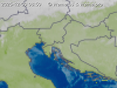 Oblačnost Slovenija