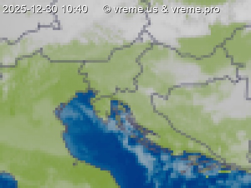 Oblačnost Slovenija