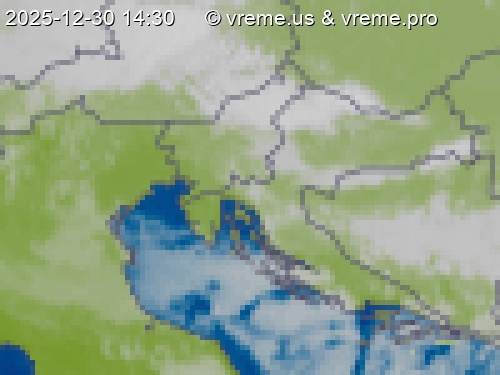 Oblačnost Slovenija