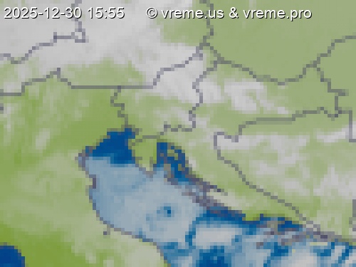 Oblačnost Slovenija