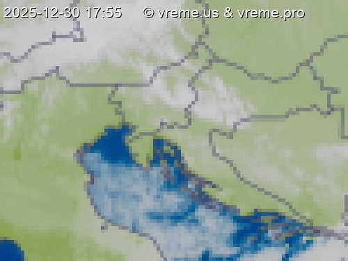 Oblačnost Slovenija