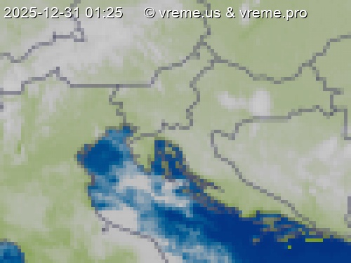 Oblačnost Slovenija