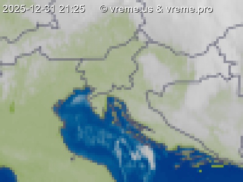 Oblačnost Slovenija