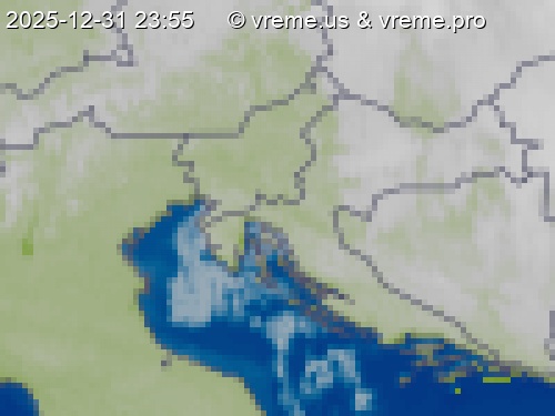 Oblačnost Slovenija