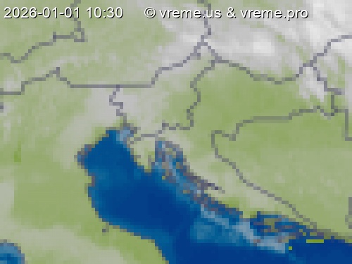 Oblačnost Slovenija