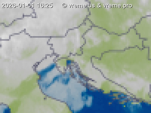 Oblačnost Slovenija