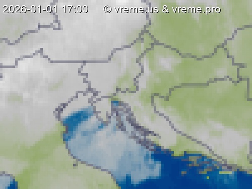 Oblačnost Slovenija