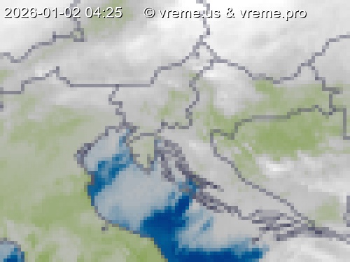 Oblačnost Slovenija