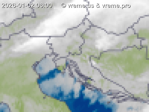 Oblačnost Slovenija