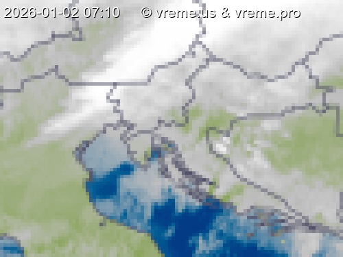 Oblačnost Slovenija