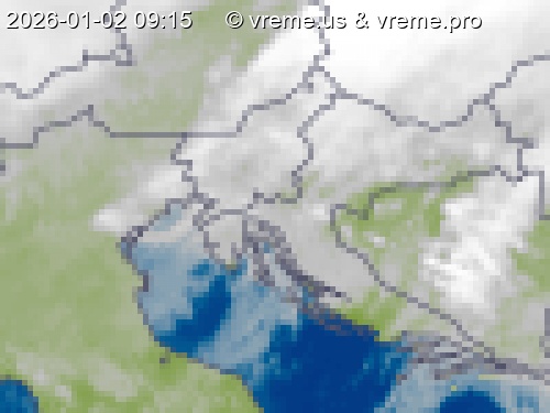 Oblačnost Slovenija