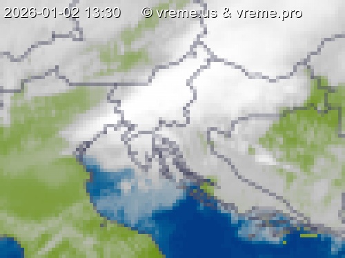Oblačnost Slovenija