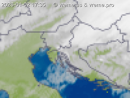 Oblačnost Slovenija