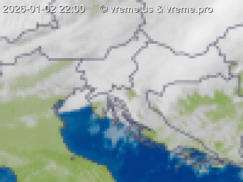 Oblačnost Slovenija