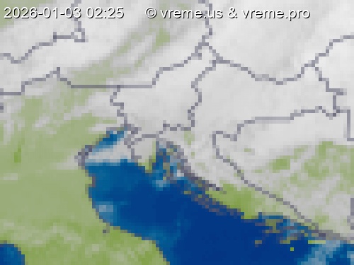 Oblačnost Slovenija