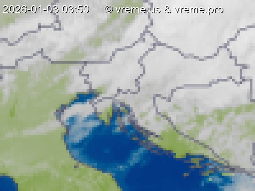 Oblačnost Slovenija