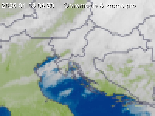 Oblačnost Slovenija